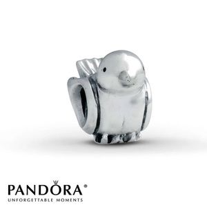 Pandora sterling silver happy bird animal charm